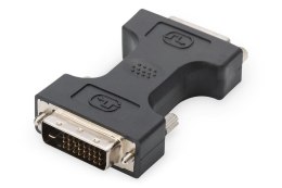 Digitus Adapter DIGITUS DVI-D DualLink WQXGA 30Hz Typ DVI-D (24+1)/DVI-I (24+5) M/Ż czarny