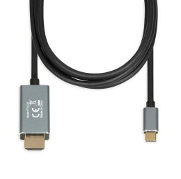 IBOX Kabel adapter iBOX ITVC4K USB-C do HDMI 1,8m