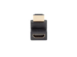 LANBERG Adapter Lanberg HDMI(M) -> HDMI(F) 4K kątowy góra czarny