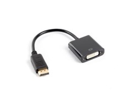 LANBERG Kabel adapter Lanberg AD-0007-BK DisplayPort (M) -> DVI-D (F)(24+5) Dual Link