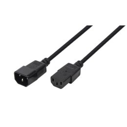 LogiLink Przedłużacz kabla zasilającego LogiLink CP091 IEC 60320 VDE czarny 1,8m