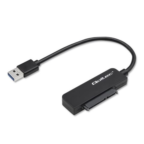 Qoltec Kabel adapter Qoltec SATA | Przejściówka na dysk SSD HDD 2.5" | USB 3.0 | Super speed 5Gb/s | 2TB