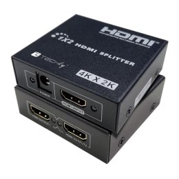 Techly Rozdzielacz / Splitter Techly HDMI 1x2 4K*30Hz Aktywny