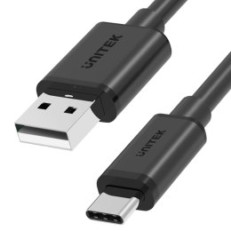 UNITEK Kabel USB Unitek Y-C482BK USB-A - USB-C 2.0, m/m, 480 Mbps, 1m
