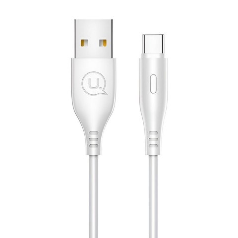 USAMS Kabel USB Usams U18 USB-C 1m Fast Charge biały