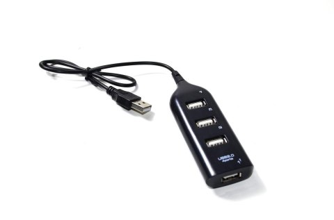 VAKOSS Hub USB VAKOSS TC-234UX 4xUSB 2.0 czarny