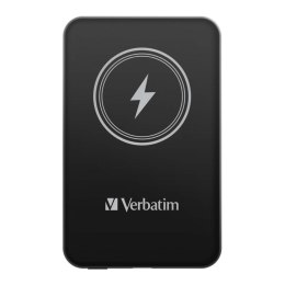 VERBATIM Powerbank Verbatim Charge 'n' Go Magnetic Wireless 5000mAh USB-C PD 3.0 Black