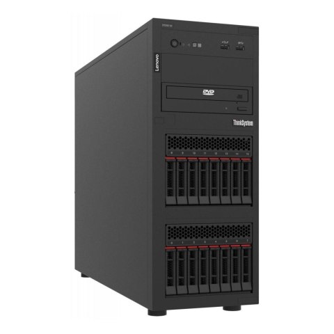 LENOVO Serwer Lenovo ThinkSystem ST250 V2 E-2356G/32GB/8x2,5"/5350-8i/1x750W/XCC Enterprise/ 3Y NBD