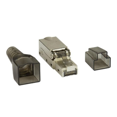 LogiLink Wtyk RJ45 kat.6A FTP LogiLink MP0044 pozłacany styk 3µ, beznarzędziowy