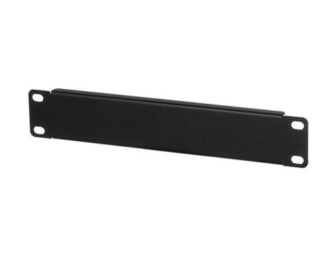 NETRACK Maskownica RACK 10" Netrack 1U, czarny