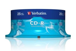 VERBATIM CD-R Verbatim 52x 700MB Extra Protection (Cake 25)