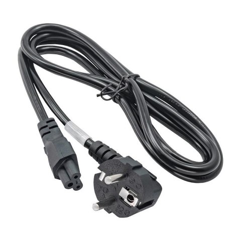 AKYGA Kabel zasilający do notebooka Akyga AK-NB-01C koniczynka CU IEC C5 CEE 7/7 250V/50Hz 1.5m