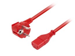 ARMAC Kabel zasilający Armac CEE 7/7 -> IEC 320 C13 1,8m czerwony