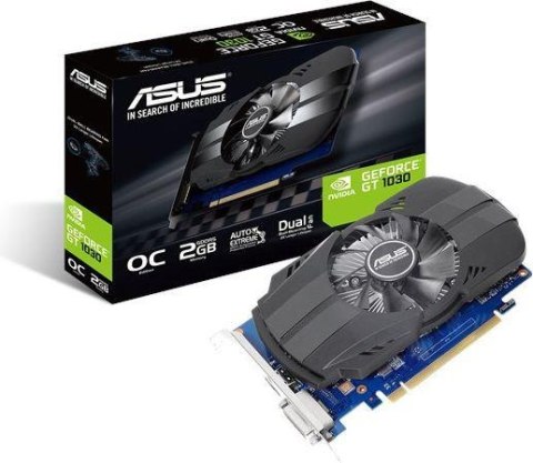 ASUS Karta VGA Asus Phoenix GT1030 2GB GDDR5 64bit DVI+HDMI PCIe3.0