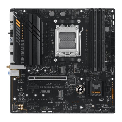 ASUS Płyta Asus TUF GAMING A620M-PLUS WIFI /AMD A620/DDR5/SATA3/M.2/USB3.0/WiFi/BT/PCIe4.0/AM5/mATX