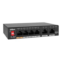 DAHUA Switch niezarządzalny Dahua PFS3006-4GT-60-V2 4xPoE 2xUplink 1GbE