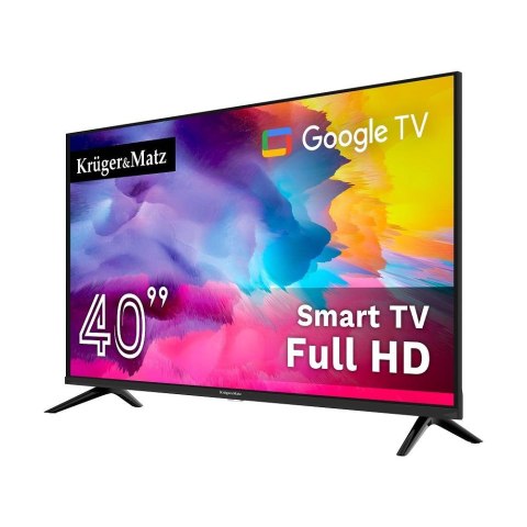 Kruger&Matz Telewizor Kruger&Matz 40" FHD Google TV, DVB-T2/S2/T/C H.265 HEVC