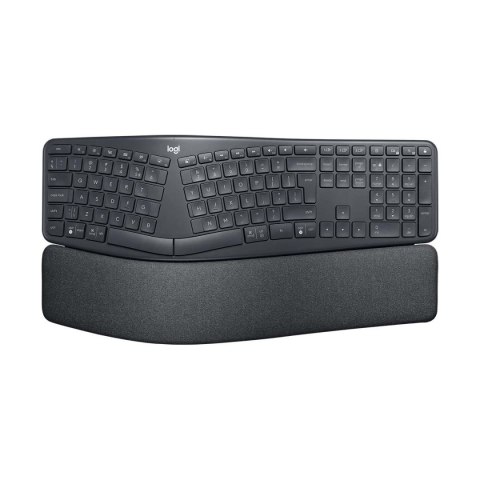 LOGITECH Klawiatura bezprzewodowa Logitech ERGO K860 SPLIT KEYBOARD FOR BUSINESS grafitowa