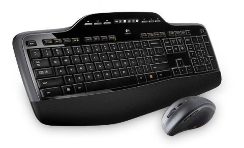 LOGITECH Zestaw bezprzewodowy klawiatura + mysz Logitech MK710 czarny