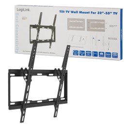 LogiLink Uchwyt ścienny LogiLink do telewizora LCD/LED nachylenie -14°/0°, VESA 400x400, 32-55