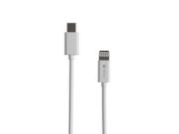 Natec Kabel Natec Prati iPhone / Lightning -> USB-C 1m MFI Biały