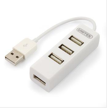 UNITEK Hub USB Unitek Y-2146 4xUSB 2.0 mini biały