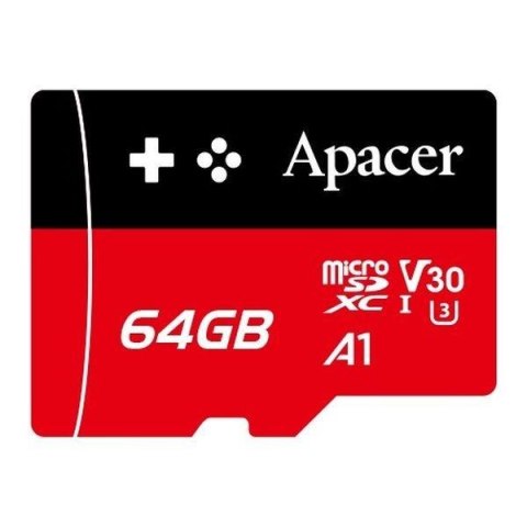 Apacer Karta pamięci microSDXC Apacer Gaming 64GB (100/80 MB/s) Class 10 UHS-I U3 V30 A1