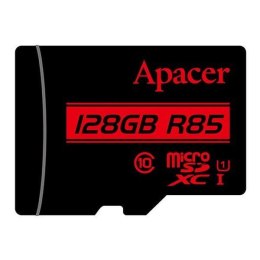 Apacer Karta pamięci microSDXC Apacer R85 128GB (85/10 MB/s) Class 10 U1 + Adapter