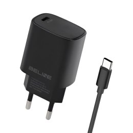 Beline Ładowarka sieciowa Beline 20W 1xUSB-C PD 3.0+kabel USB-C - czarna