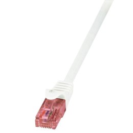 LogiLink Patchcord LogiLink CQ2041U CAT.6 U/UTP 1,5m, biały