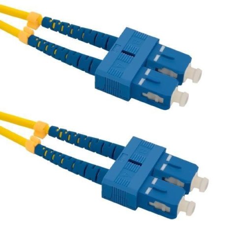 Qoltec Patchcord Światłowodowy Qoltec SC/UPC-SC/UPC SM 9/125 G652D 2m