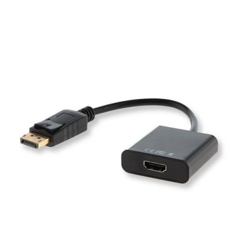 SAVIO Kabel adapter Savio CL-55/B DisplayPort M - HDMI A F, worek