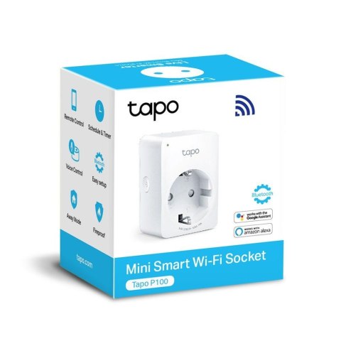 TP-LINK Gniazdko inteligentne TP-Link Tapo P100 Mini Smart Plug Wi-Fi