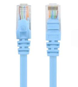 UNITEK Patchcord UTP Unitek kat. 6, niebieski, 1m