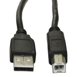 AKYGA Kabel USB 2.0 Akyga AK-USB-12 USB A(M) - B(M) 3m czarny