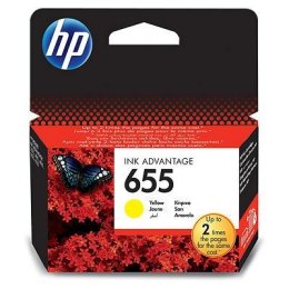 HP Tusz HP 655 Yellow