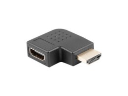 LANBERG Adapter Lanberg AD-0036-BK HDMI(M) - HDMI(F) kątowy prawo czarny