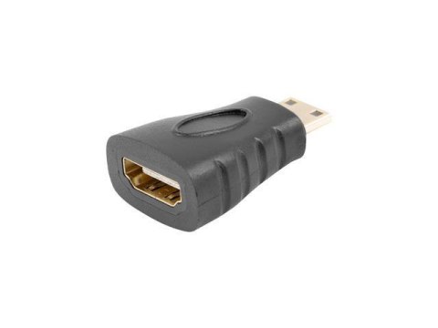 LANBERG Adapter Lanberg AD-0037-BK HDMI(F) - mini HDMI(M) czarny