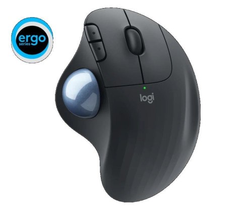 LOGITECH Mysz bezprzewodowa Logitech ERGO M575 ergonomiczna grafitowa