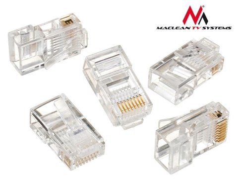 Maclean Wtyk RJ45 Maclean MCTV-663 8P8C 5e Linka Opakowanie 100szt