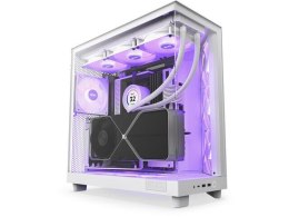 NZXT Obudowa NZXT H6 Flow RGB Midi Tower biała z oknem