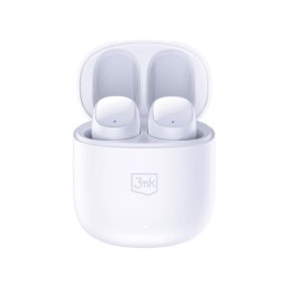3mk Protection Słuchawki z mikrofonem 3mk FlowBuds bluetooth Białe