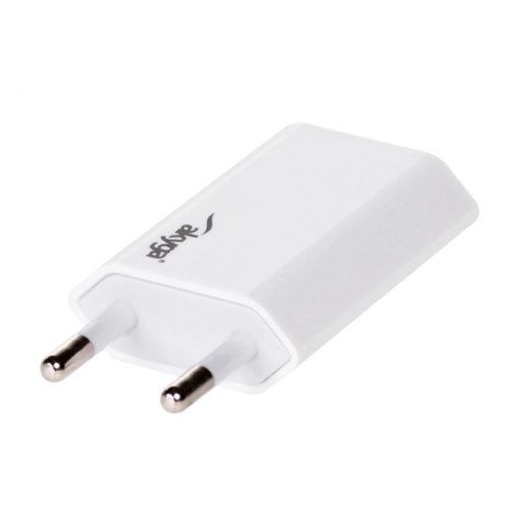 AKYGA Ładowarka sieciowa Akyga AK-CH-03WH 240V 1xUSB 1000mA biała