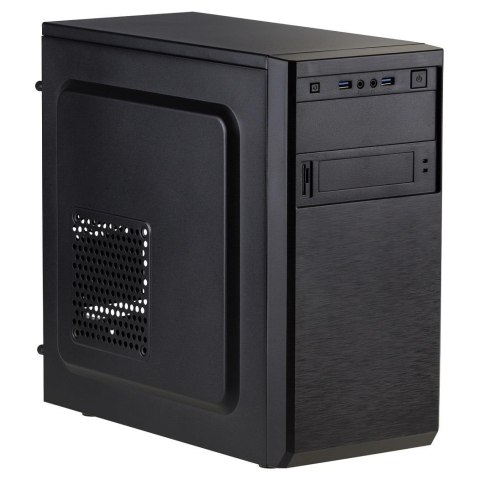 AKYGA Obudowa Micro ATX Akyga AK17BK 2xUSB 3.0 czarna bez zasilacza