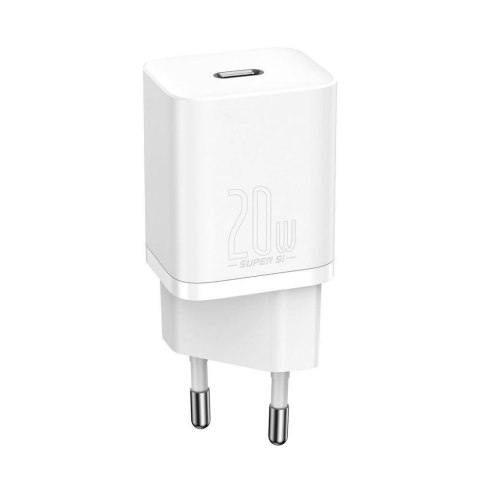 Baseus Ładowarka sieciowa Baseus Super Si Quick Charger 1C 20W CCSUP-B02 szybka ładowarka sieciowa z gniazdem USB-C