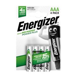 Energizer Akumulatorki Energizer R03/AAA Ni-MH 700mAh Power Plus - 4 sztuki