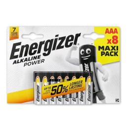 Energizer Bateria alkaliczna Energizer Alkaline Power AAA / LR03 - 8 sztuk (blister)