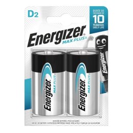 Energizer Bateria alkaliczna Energizer Max Plus D / LR20 - 2 sztuki (blister)