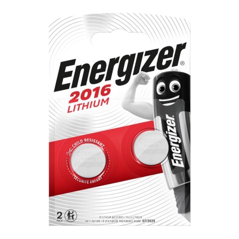 Energizer Bateria litowa mini Energizer CR2016 x2