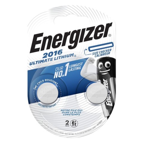 Energizer Bateria litowa mini Energizer Ultimate Lithium CR2016 x2